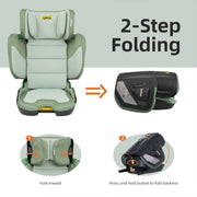 Jovikids Rober Foldable High Back Booster - Green image 5