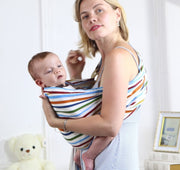 Baby sling solid color baby carrier image 5