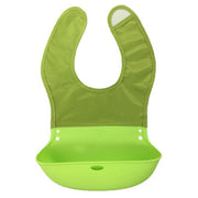 Cartoon silicone baby bib image 5
