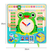 Wooden Multi-Function Calendar Clock image 11
