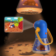 Children's Toy Storybook Torch Projector Kaleidoscope Sky Handrail Galaxy Night Light Up Cartoon Baby Toys Kids Educational Toys image 1