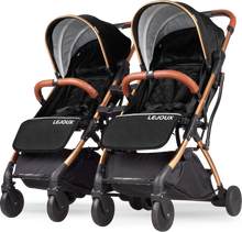 Twin Lejoux Go Baby Stroller Pushchair Pram (Includes twin clips)