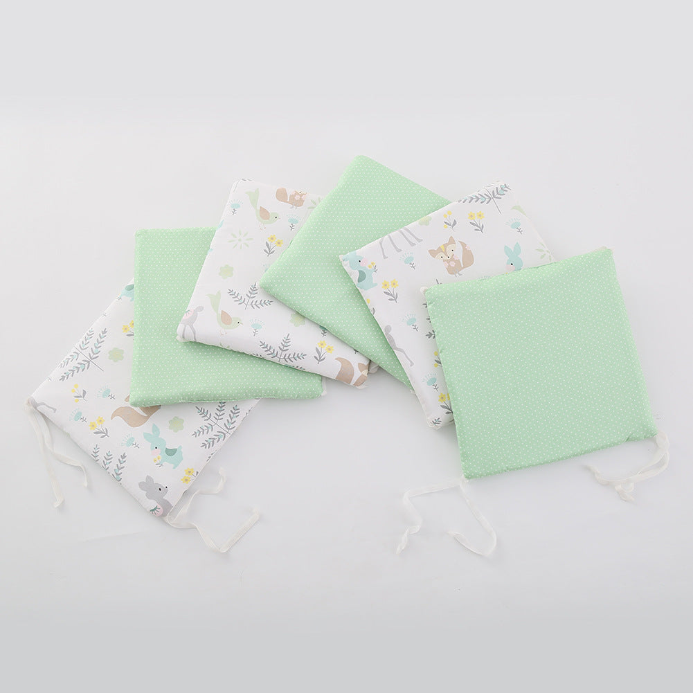 Cotton Baby Cot Bumper – Soft Anti-Bump Crib Protector