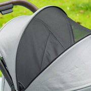 AIYAPLAY Lightweight Foldable Baby Stroller – Light Grey image 8