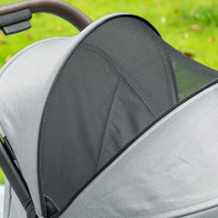 AIYAPLAY Lightweight Foldable Baby Stroller – Light Grey