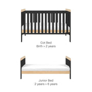 Tutti Bambini Rio 3-Piece Nursery Furniture Set – Dove Grey & Honey Oak image 8