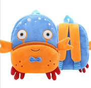 Cute Plush Animal Backpack for Kids – Cartoon Nursery & School Bag image 4