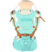 Ergonomic Baby Carrier with Adjustable Hip Seat image 5