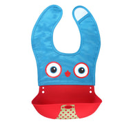 Cartoon silicone baby bib image 7