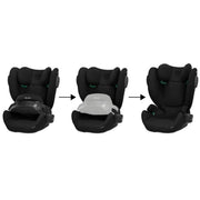 Cybex Pallas B4 i-Size Group 1/2/3 Car Seat (9 Months to 12 Years) - Pure Black image 3