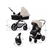 Kinderkraft Moov 2 3-in-1 Travel System - Grey image 15