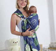 Baby sling solid color baby carrier image 12