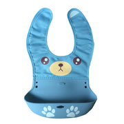 Cartoon silicone baby bib image 9