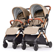 Twin Lejoux Go Baby Stroller Pushchair Pram (Includes twin clips) image 4