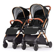 Twin Lejoux Go Baby Stroller Pushchair Pram (Includes twin clips) image 2
