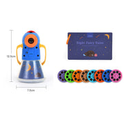 Children's Toy Storybook Torch Projector Kaleidoscope Sky Handrail Galaxy Night Light Up Cartoon Baby Toys Kids Educational Toys image 7
