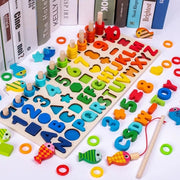 Children 3D Alphabet Number Puzzle Baby Colorful Geometric Digital Letter Educational Toy image 10