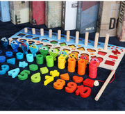 Children 3D Alphabet Number Puzzle Baby Colorful Geometric Digital Letter Educational Toy image 4