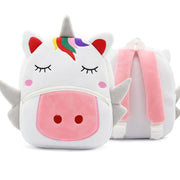 Cute Plush Animal Backpack for Kids – Cartoon Nursery & School Bag image 14