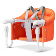 Portable Foldable Baby Booster Seat – Washable Feeding Chair with Safety Harness image 7