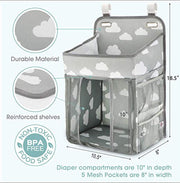 Portable Baby Crib Organizer Bed Hanging Bag image 4