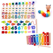 Children 3D Alphabet Number Puzzle Baby Colorful Geometric Digital Letter Educational Toy image 8