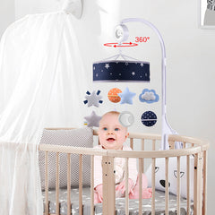Musical Baby Cot Mobile Star Toy