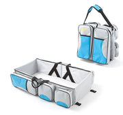 New multi function Mommy bag type baby portable bed folding sleeping basket outdoors baby sleeping baby image 5