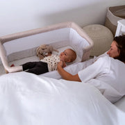 Red Kite Rockabye Bedside Crib - Oatmeal image 12