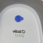 Vital Baby Foldable Baby Bath - Grey & White image 7