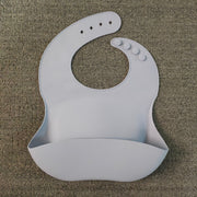 Soft Waterproof Silicone Baby Bib with Food Catcher, Baby Silicone Bib image 10