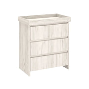 Shefa Kids 880 Baby Changing Unit - White Craft Oak image 3