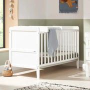 Tutti Bambini Rio Cot Bed with Cot Top Changer & Mattress - White image 1