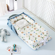 Cotton Portable Baby Crib Newborn Foldable image 18
