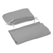 2pc Dimple Crib/Cradle Quilt & Bumper Bedding Set image 16