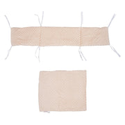 2pc Dimple Crib/Cradle Quilt & Bumper Bedding Set image 7
