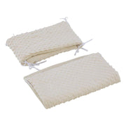 2pc Dimple Crib/Cradle Quilt & Bumper Bedding Set image 13