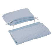 2pc Dimple Crib/Cradle Quilt & Bumper Bedding Set image 14
