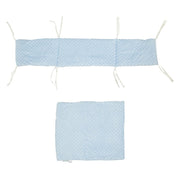 2pc Dimple Crib/Cradle Quilt & Bumper Bedding Set image 4