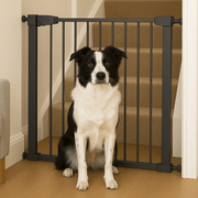 2x FYLO Baby Safety Stair Gate Pressure Fit Extra Wide - Grey image 3