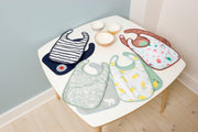 Baby to Love Cotton Jersey Bibs 2 Pack - Green Tropic image 4