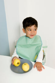 Baby to Love Cotton Jersey Bibs 2 Pack - Happy Lemon image 4
