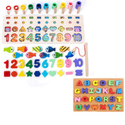 Children 3D Alphabet Number Puzzle Baby Colorful Geometric Digital Letter Educational Toy image 9