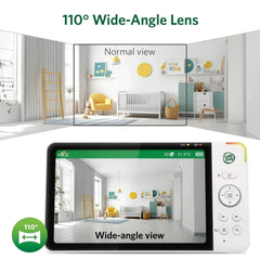 LeapFrog LF5817HD 7" Wi-Fi Smart Video Baby Monitor