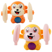 Baby Toys Electric Tumbling Monkey Light Music Puzzle Sound Tipping Monkey Kids Toys Early Educational Toys For Children Gifts image 6