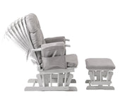 Haywood Reclining Glider Chair with Footstool image 10