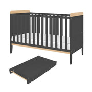 Tutti Bambini Rio 3-Piece Nursery Furniture Set – Dove Grey & Honey Oak image 9