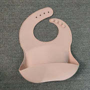 Soft Waterproof Silicone Baby Bib with Food Catcher, Baby Silicone Bib image 15