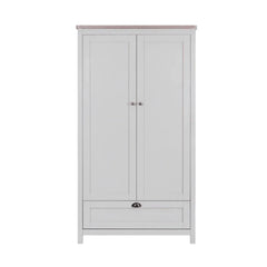 Tutti Bambini Verona 3-Piece Nursery Furniture Set – Dove Grey & Oak