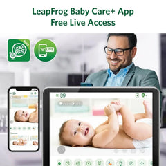 LeapFrog LF5817HD 7" Wi-Fi Smart Video Baby Monitor